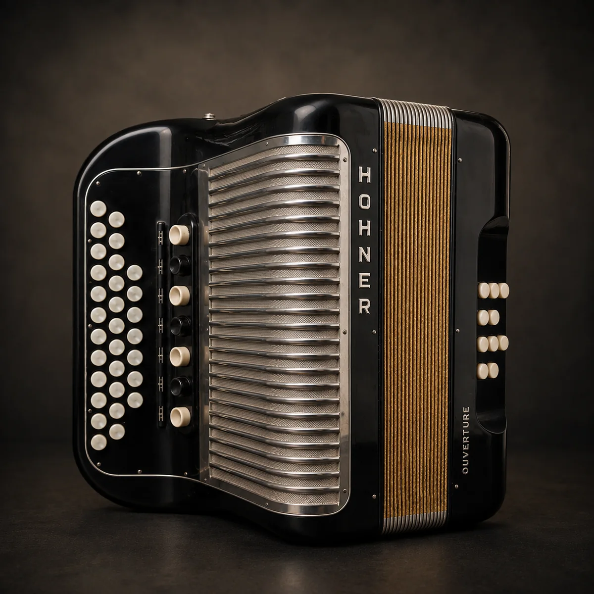 Black Hohner heligonka